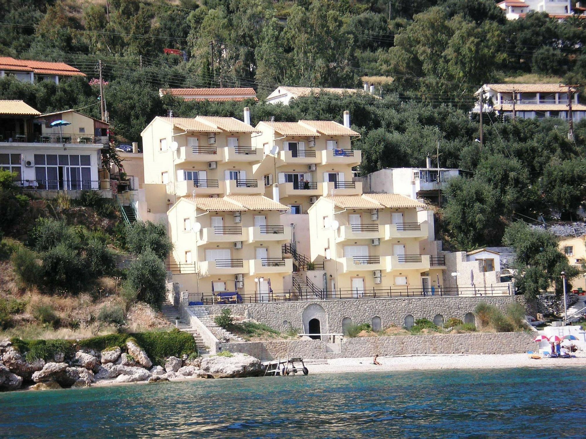 Glyfa Beach Villas Barbati Exterior foto